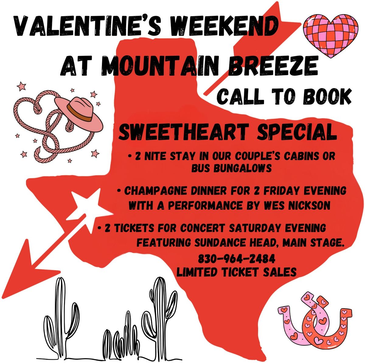 Valentine\u2019s Weekend Sweetheart Special