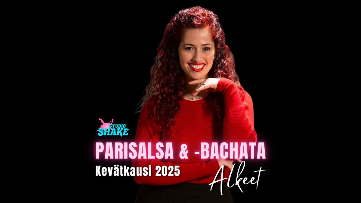 Parisalsa & -bachata alkeet \/ Kev\u00e4tkausi 2025