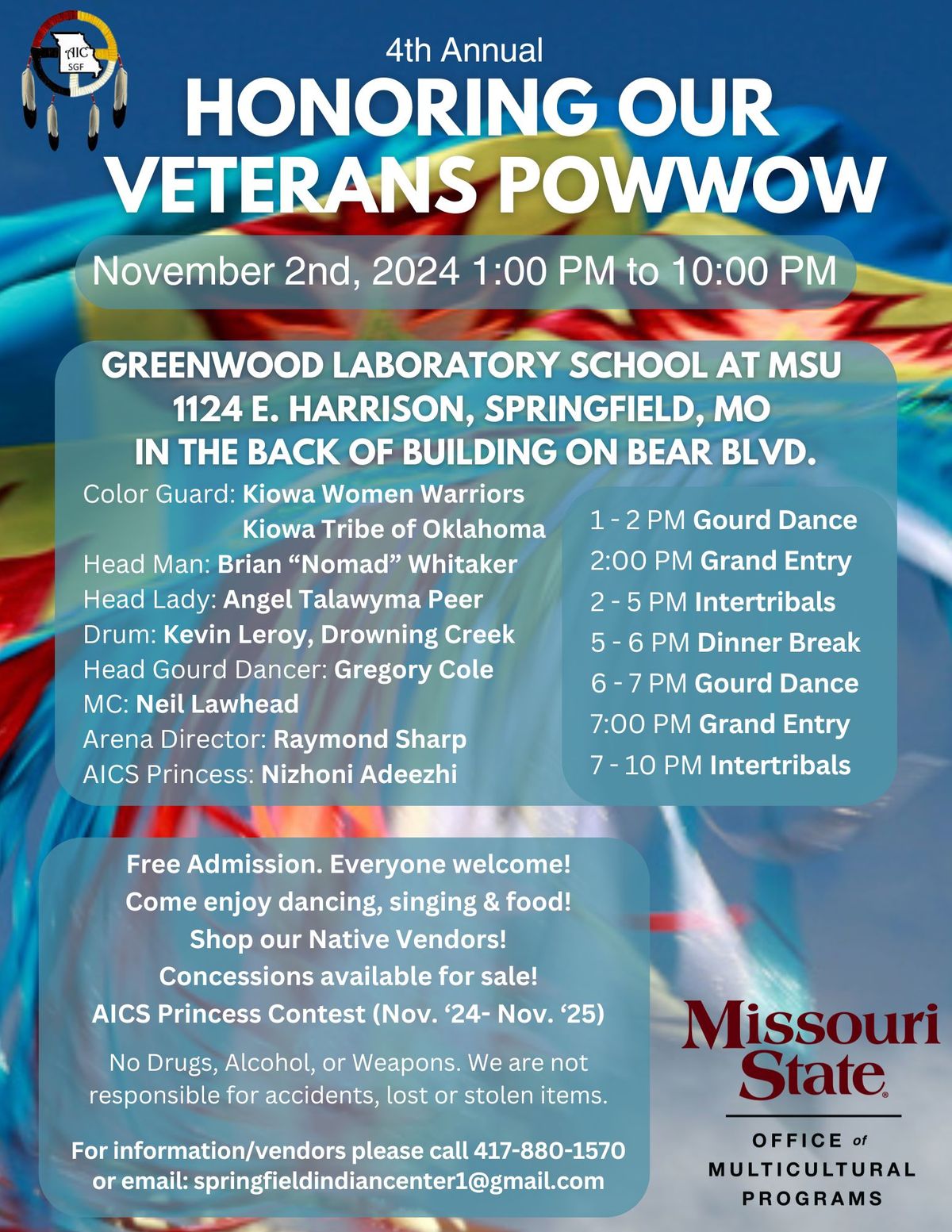 Honoring Our Veterans Powwow