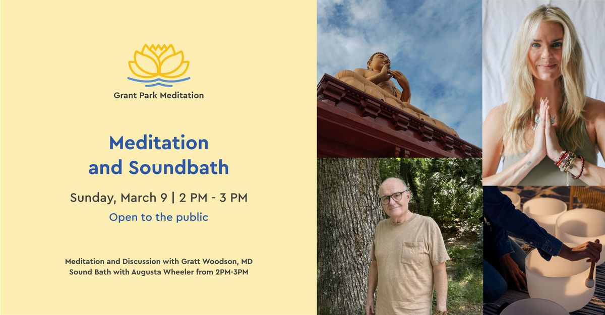 Sunday - Meditation and Sound Bath at Quang Minh Temple