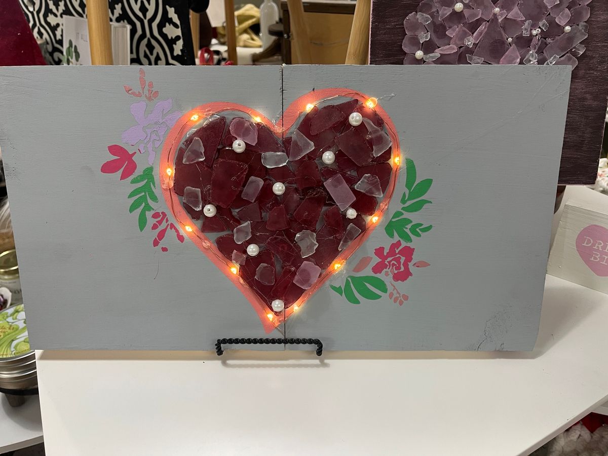 Valentines Sea Glass Workshop