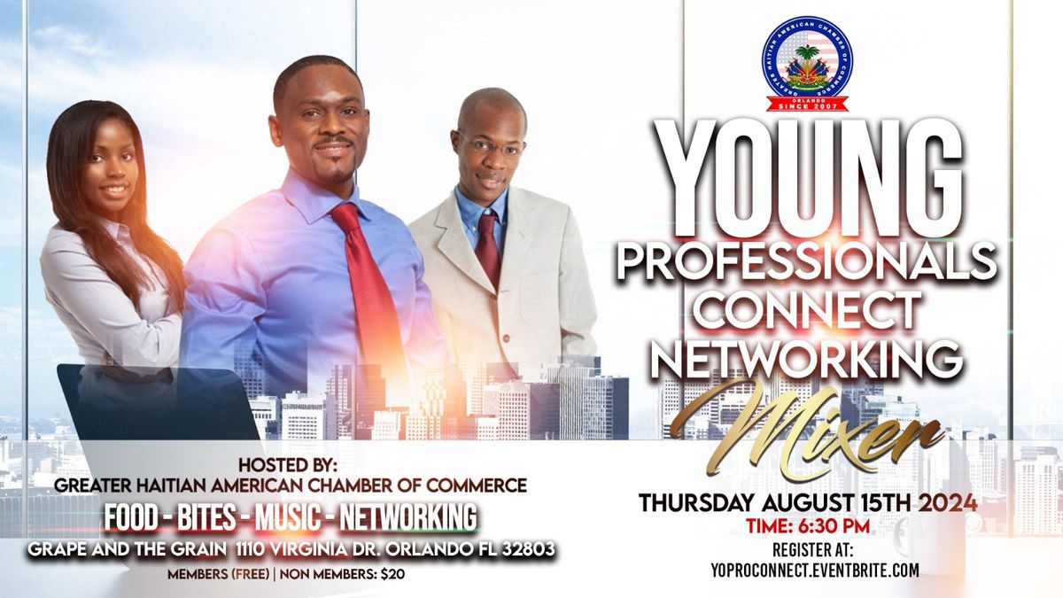 Young Professionals Connect: Networking Mixer in Downtown Orlando