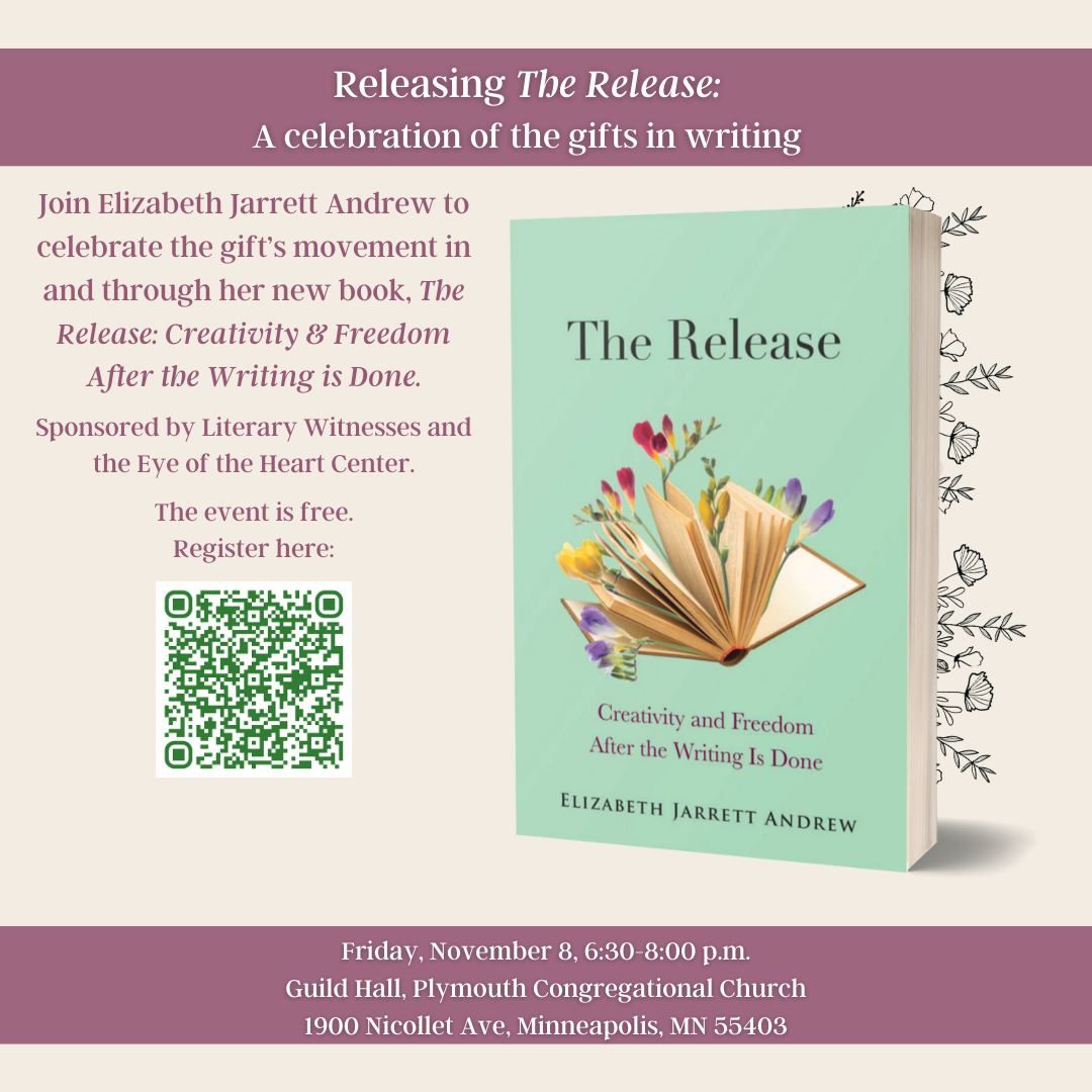 Releasing THE RELEASE: A celebration of the gifts in writing