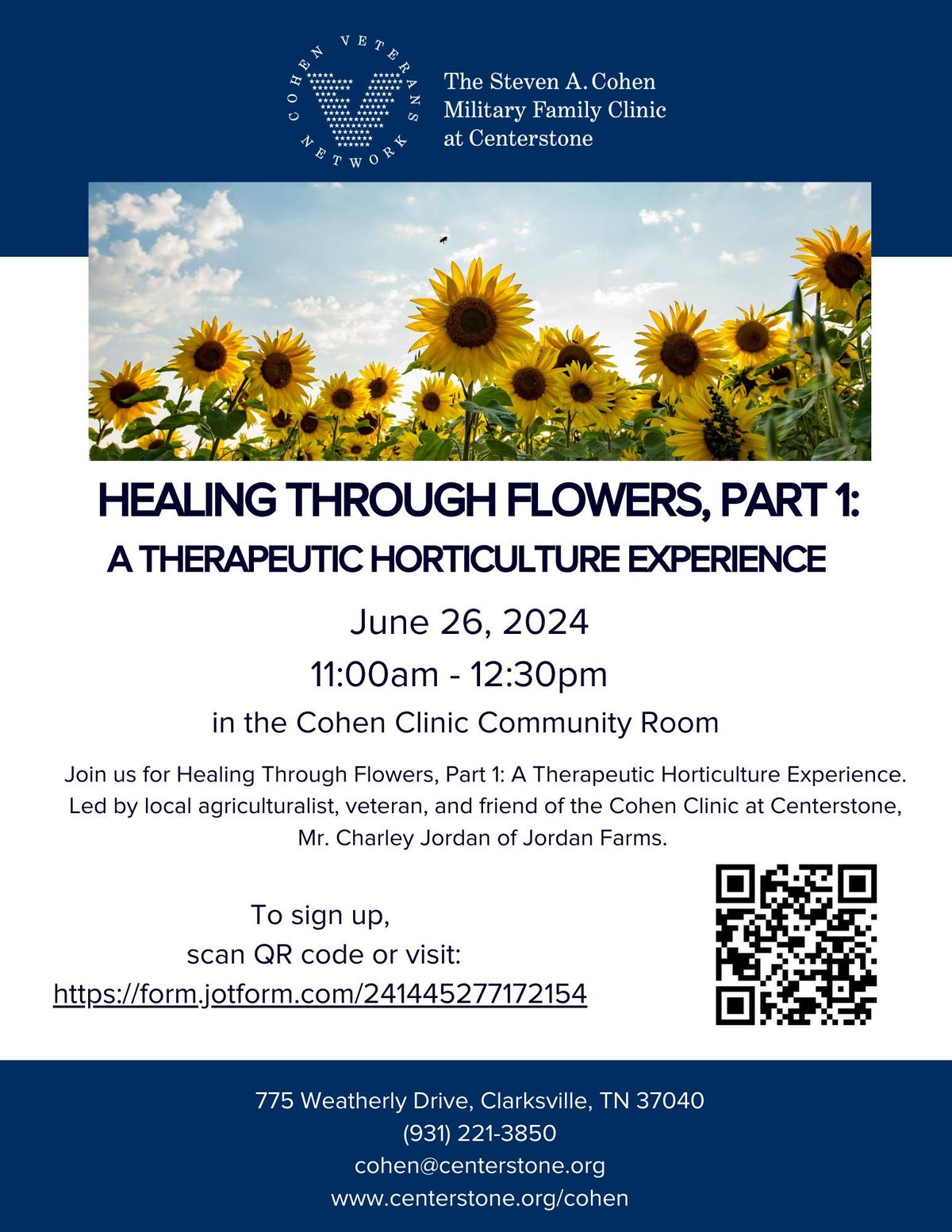 Healing Through Flowers, Part 1: A Therapeutic Horticulture Experience