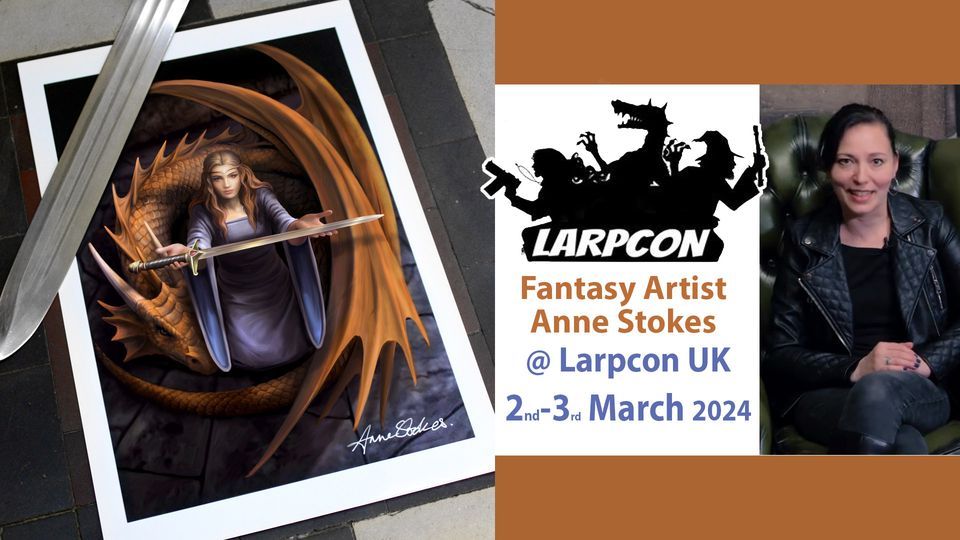 Anne Stokes at LARPCON 2024, EA Whitwick & Coalville Leisure Centre, 2 ...
