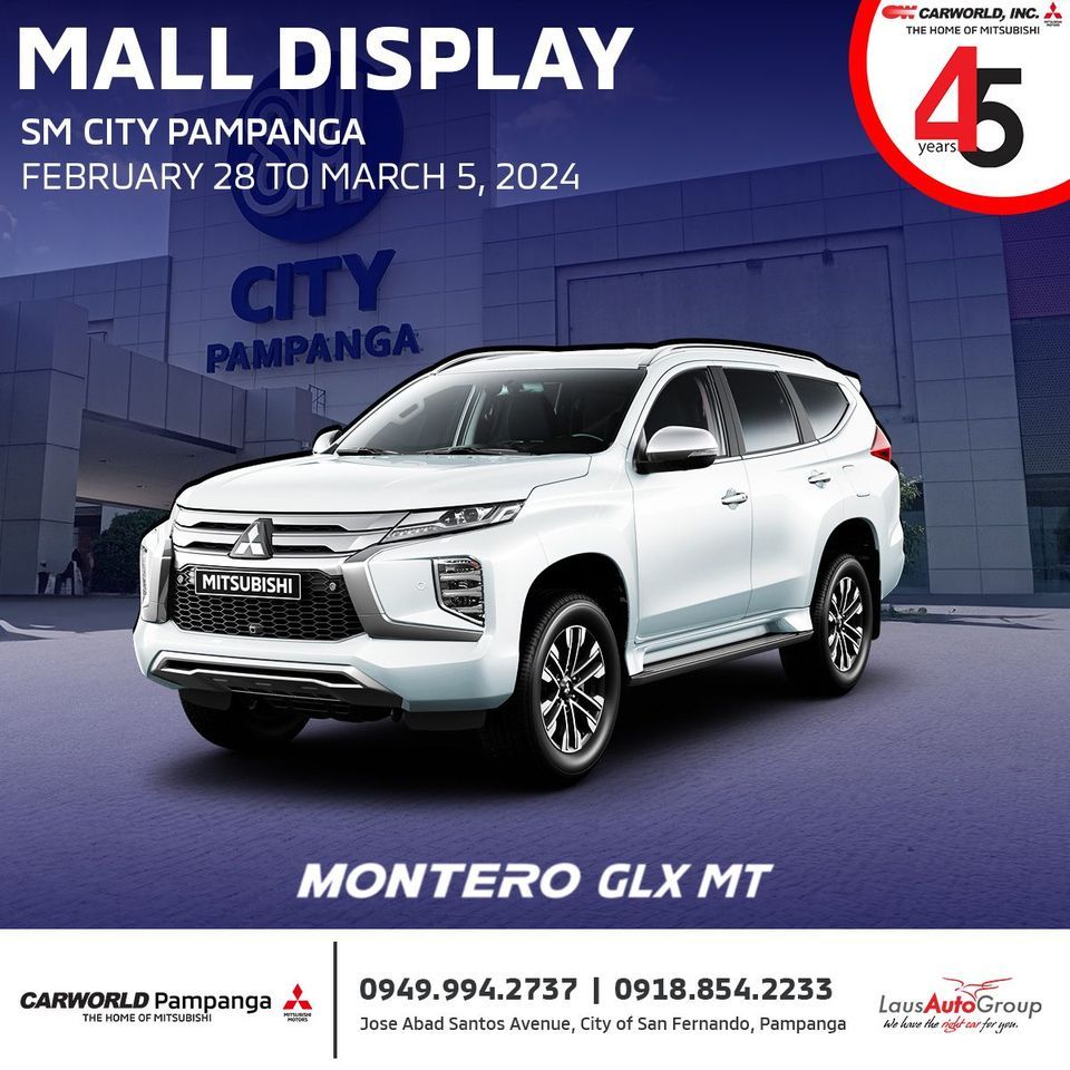 Mitsubishi Montero at SM City Pampanga