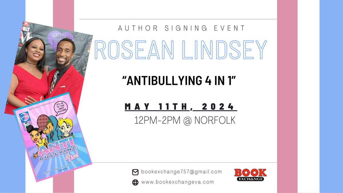 AUTHOR SIGNING: ROSEAN LINDSEY