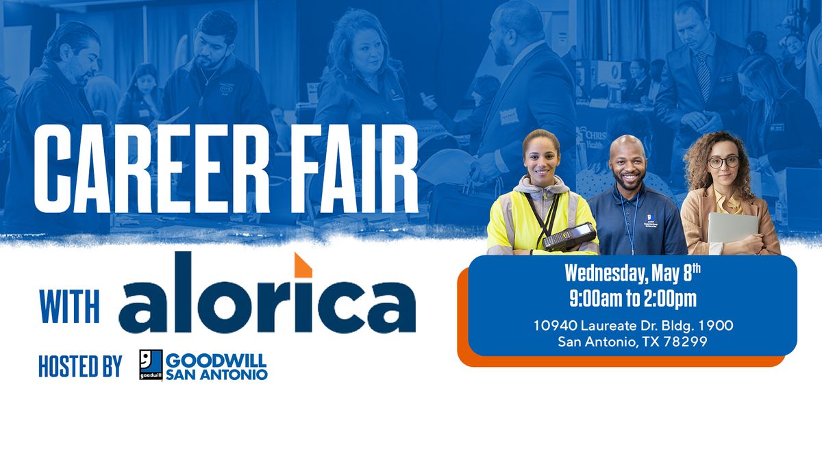 In-Person Career Fair with Alorica hosted by Goodwill San Antonio
