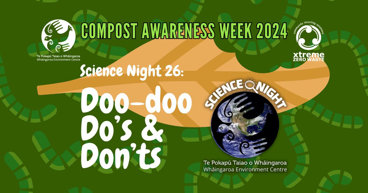 Science Night 26: Doo-doo Do's & Don'ts
