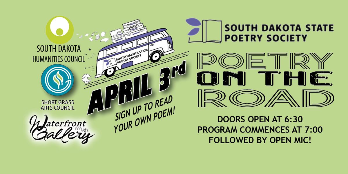 Poetry on the Road at Waterfront Galley in Pierre