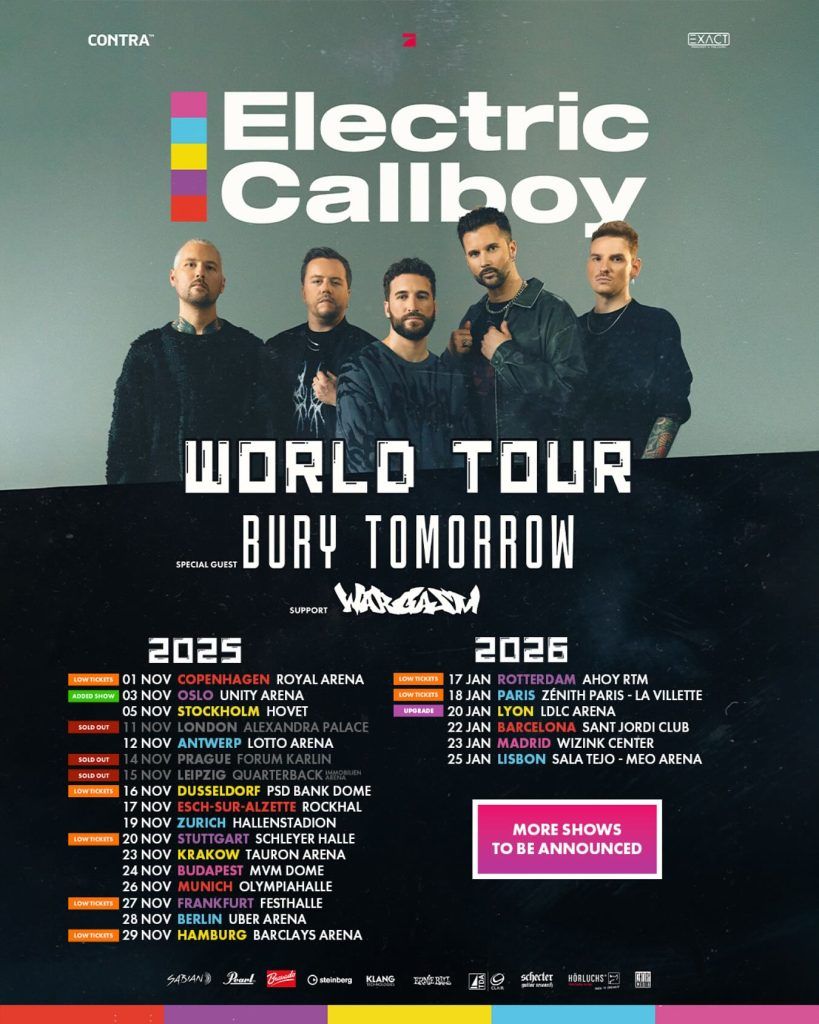 Electric Callboy Stockholm Tickets