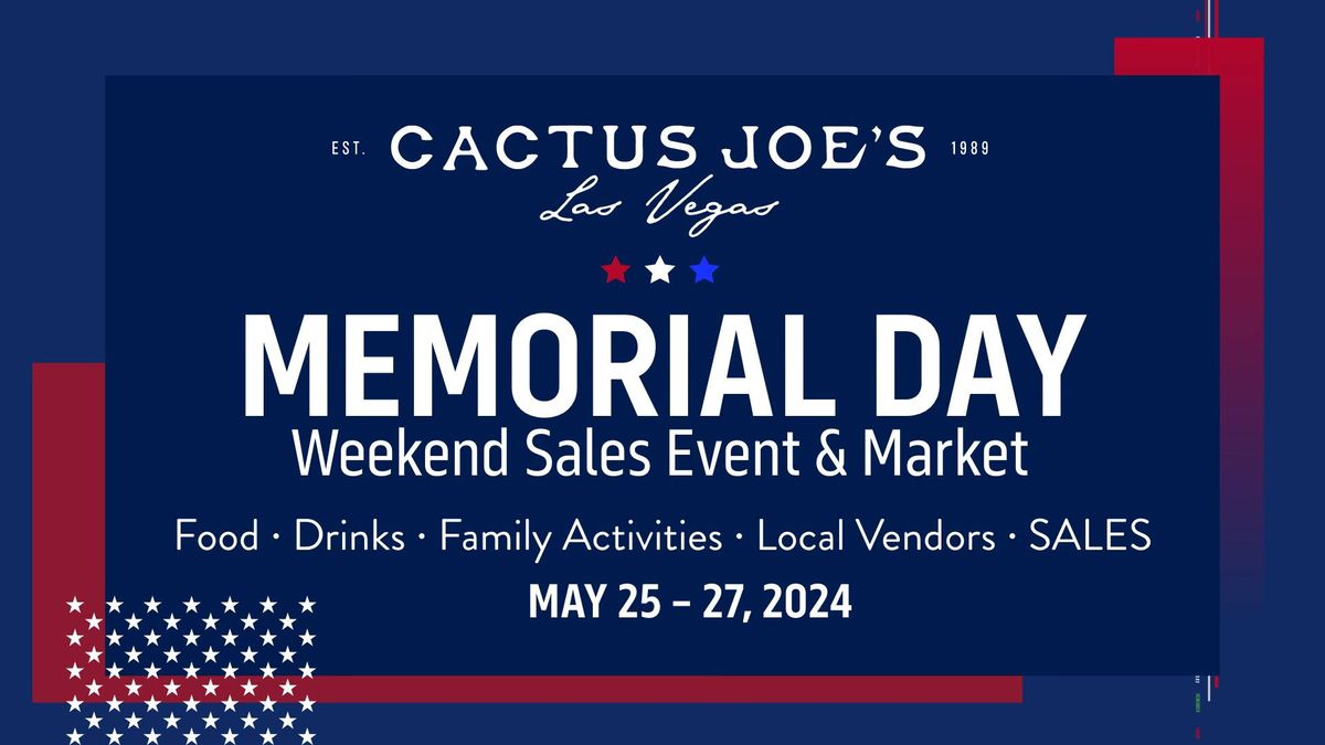 ?? Memorial Day Weekend Sales Event and Market