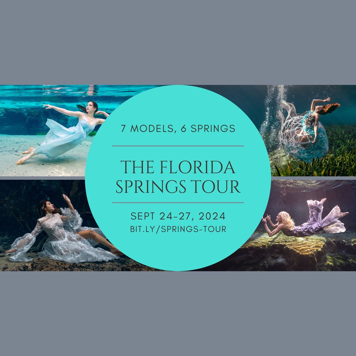 Florida Springs Underwater Portrait Photography Tour