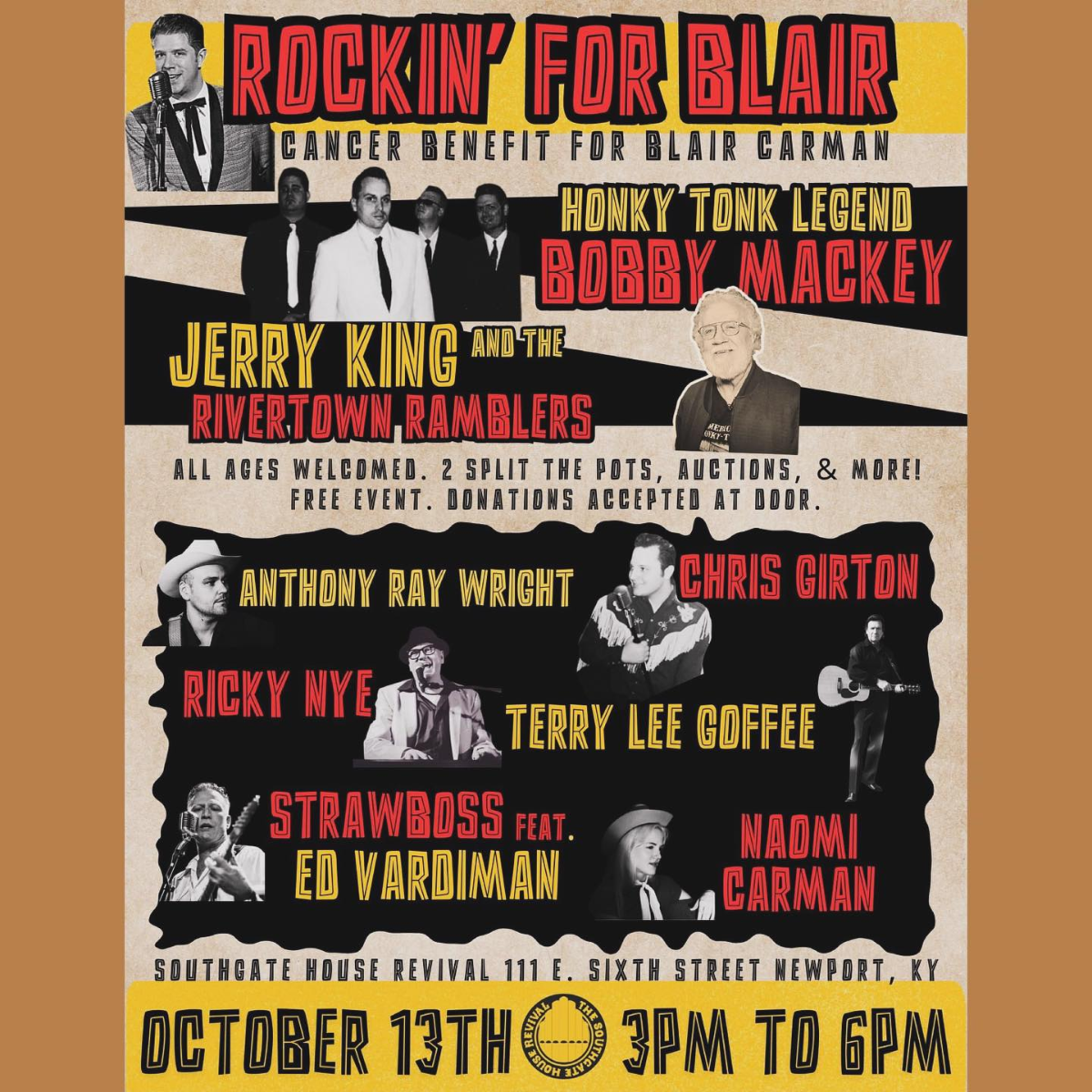 Rockin\u2019 For Blair! A Cancer Benefit for Blair Carman