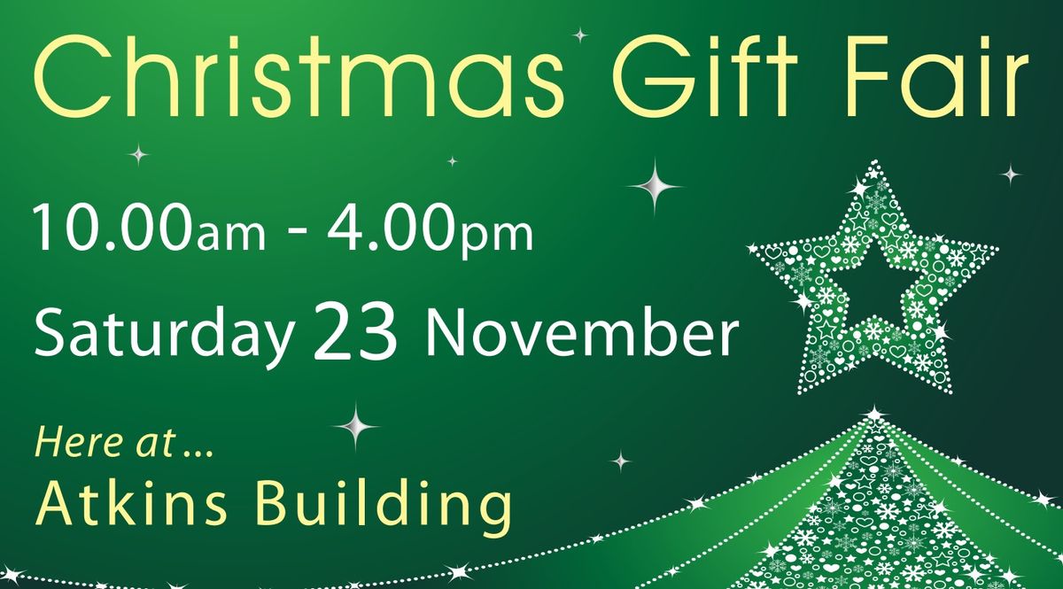 Christmas Gift Fair at Atkins Building