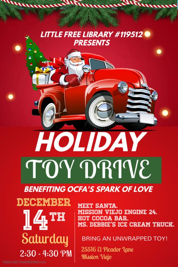 Holiday Toy Drive with Santa!