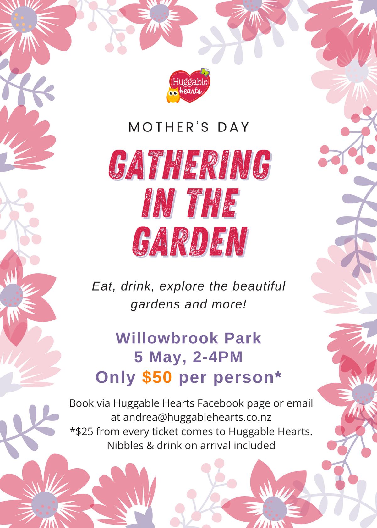 Mothers Day Gathering in the Gardens