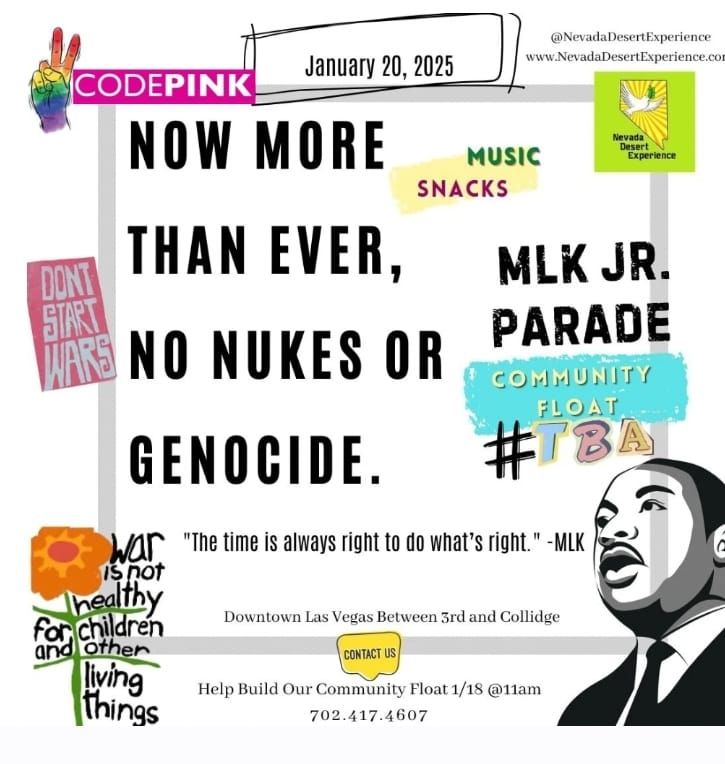 MLK parade and prep events