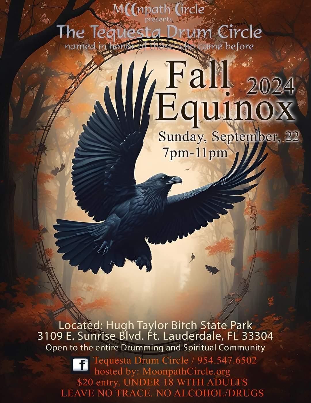 Tequesta Drum Circle Fall Equinox 2024