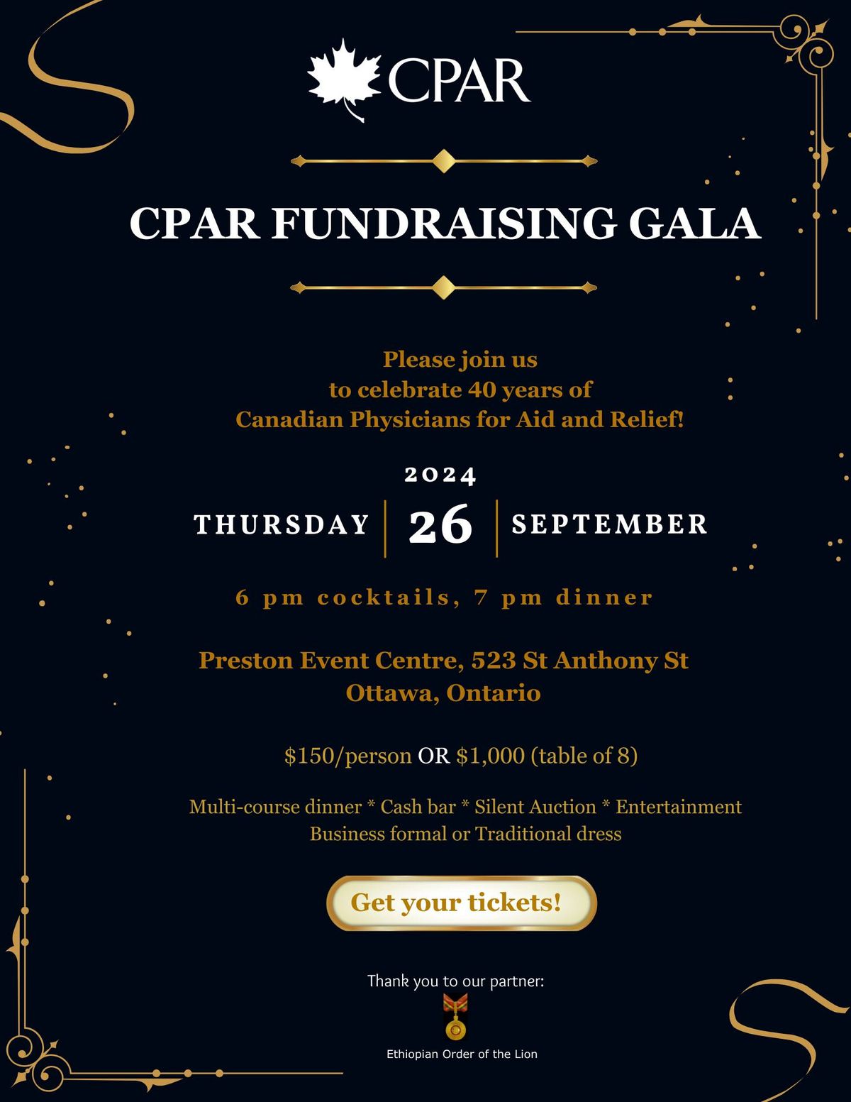 CPAR Fundraising Gala