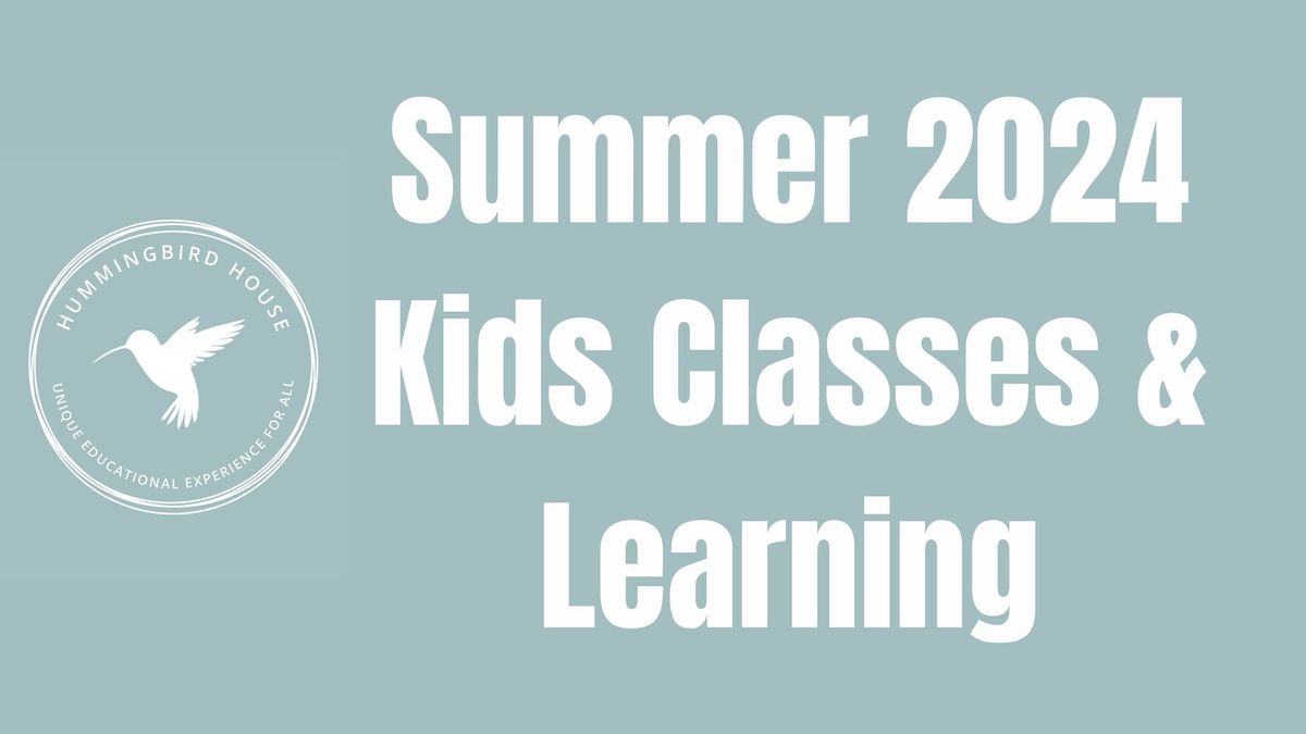 Summer 2024 Summer Classes (grades K-4)