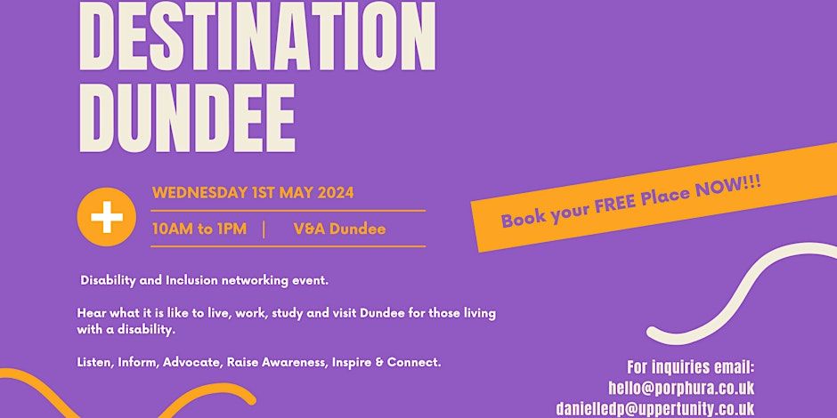 Destination Dundee - 4 events across the year