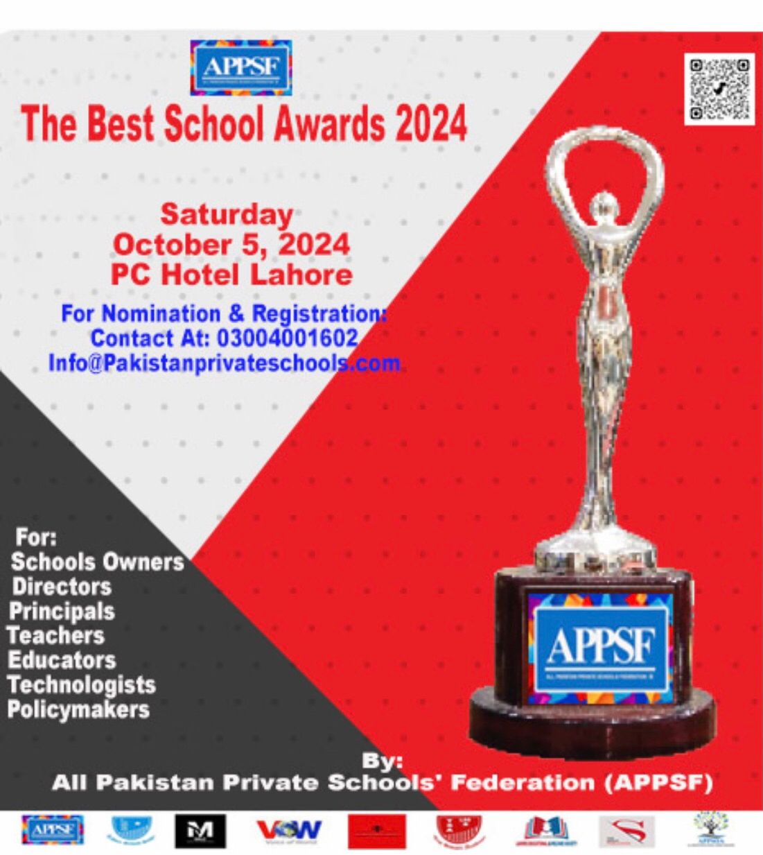 APPSF Presents: The Best School Awards 2024