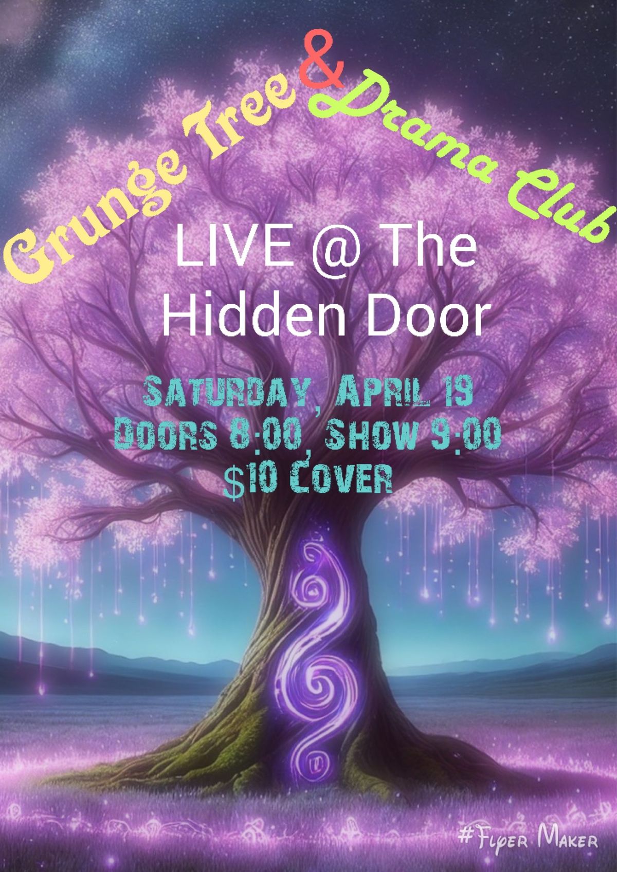 Grunge Tree & Drama Club @ The Hidden Door