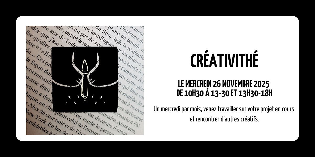 Cr\u00e9ativith\u00e9 (novembre)