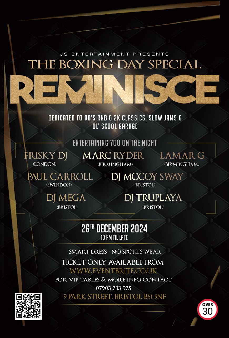 REMINICSCE - The Boxing Day Special