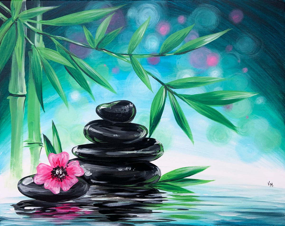 Tranquil Place, a PAINT & SIP EVENT with Lisa