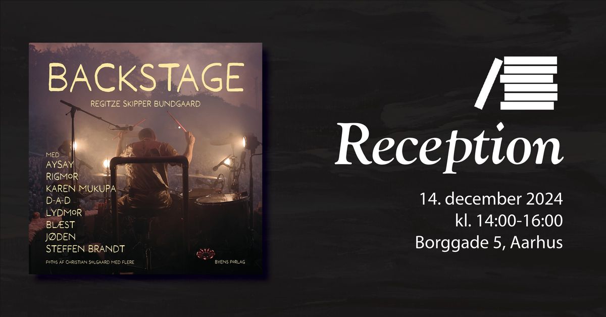 BACKSTAGE \u2013 Bogreception