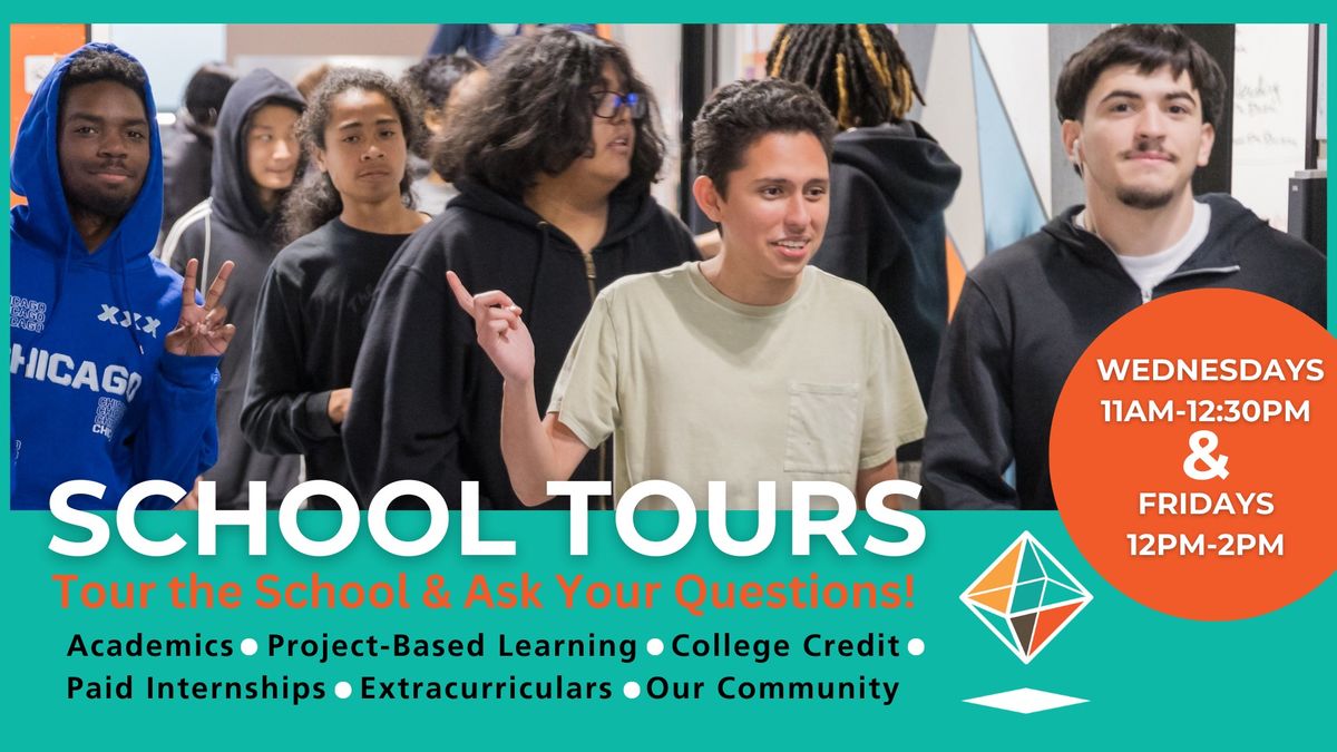 Weekly School Tours - You're Invited!