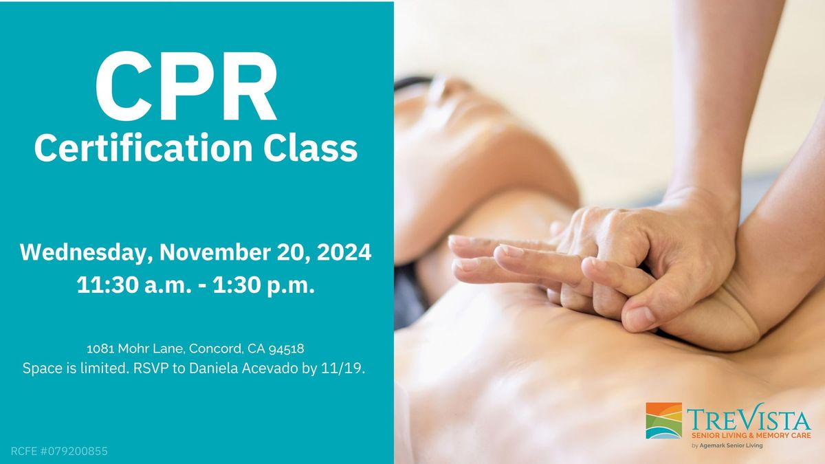 CPR Certification Class