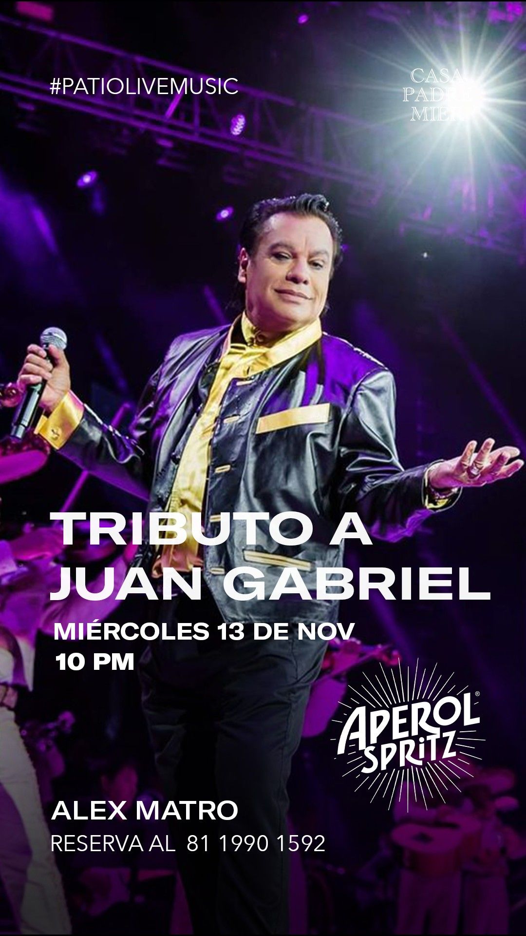 Noche de Tributo a Juan Gabriel