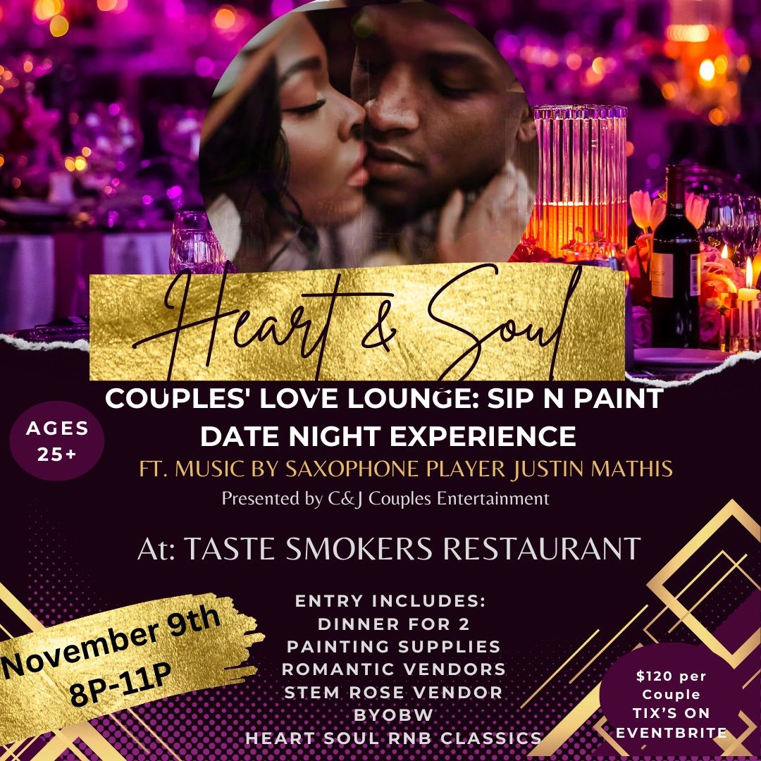 Couples Love Lounge Sip N Paint Date Night 