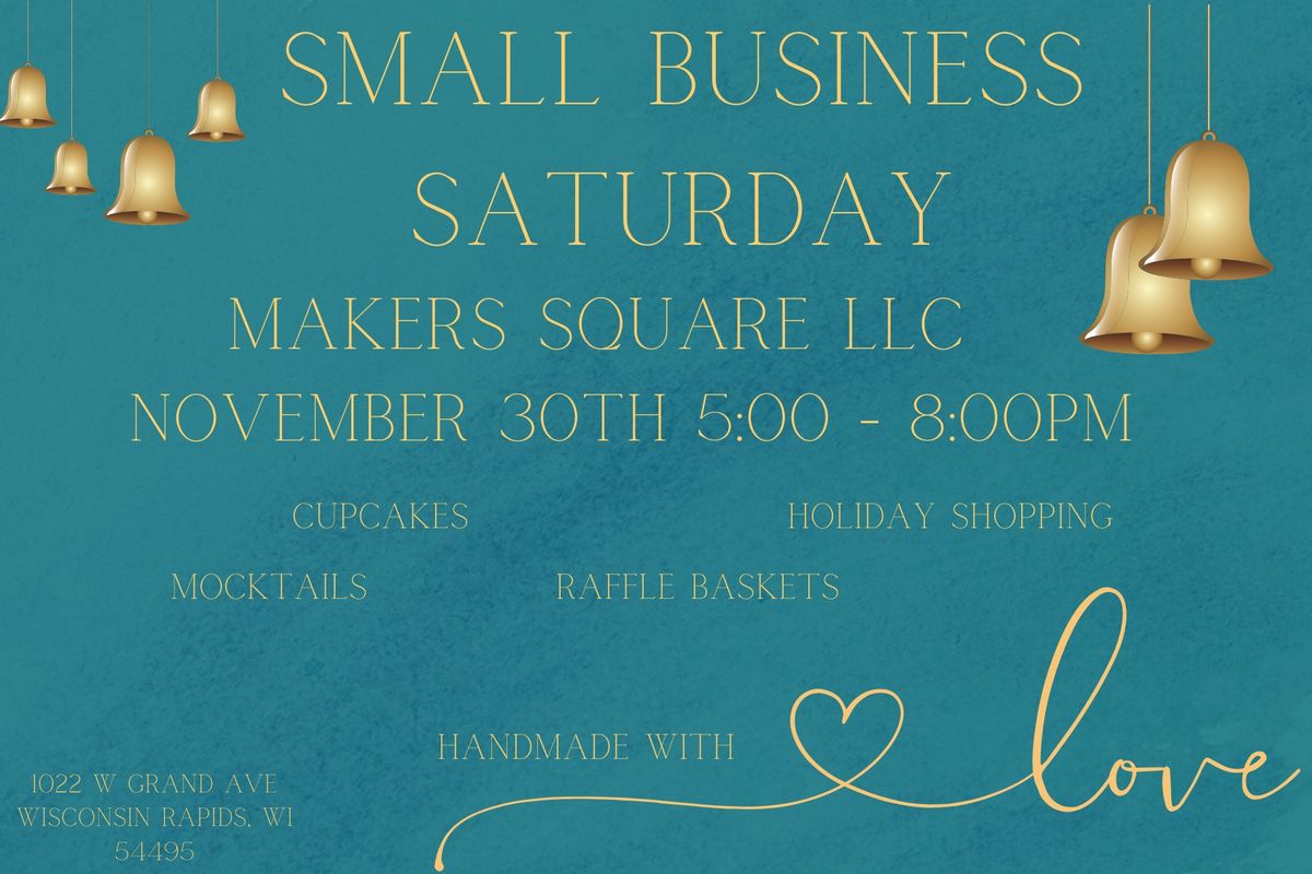 Small Business Saturday!