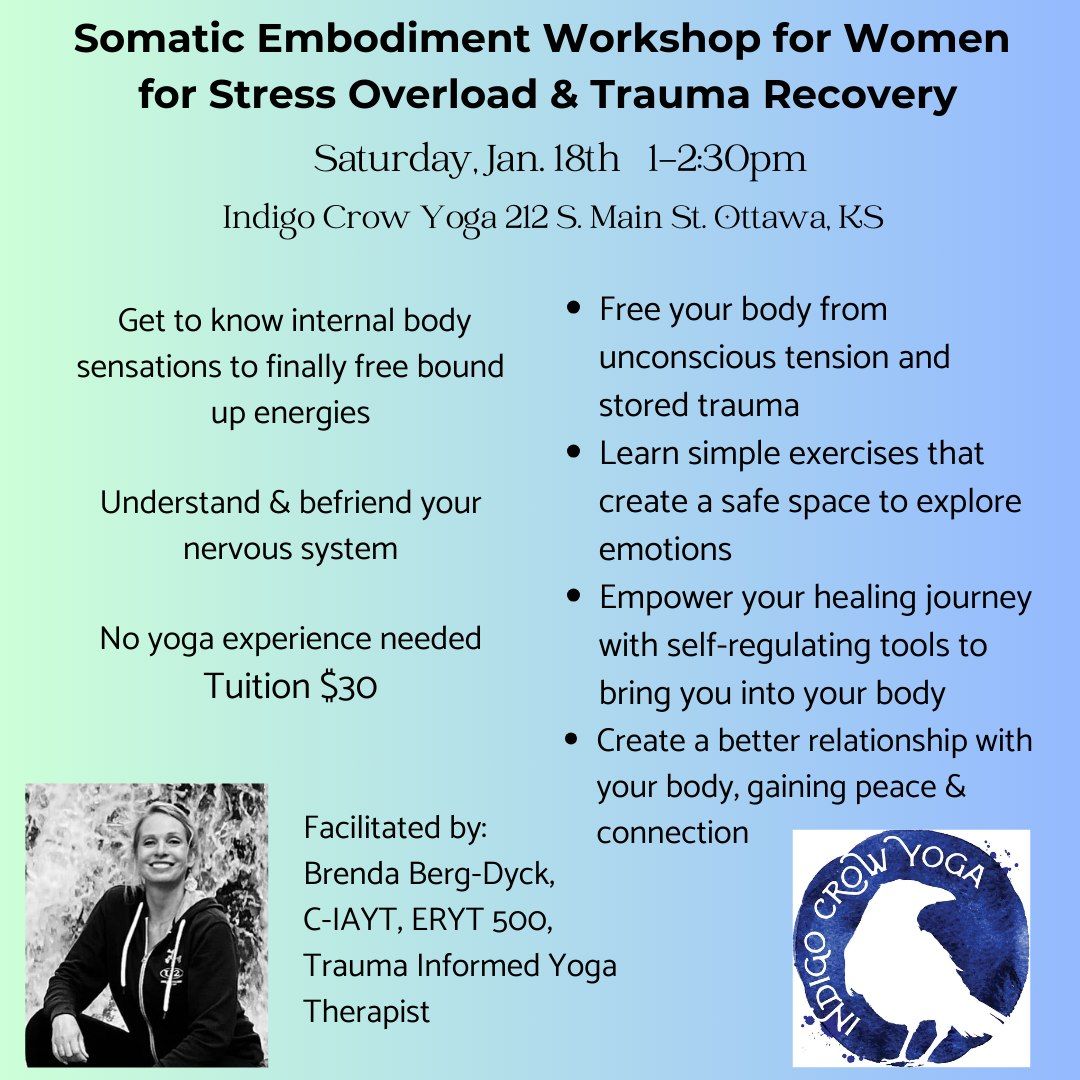 Reconnect. Release. Recover. \ud83c\udf1f Somatic Embodiment Workshop for Women \ud83c\udf1f