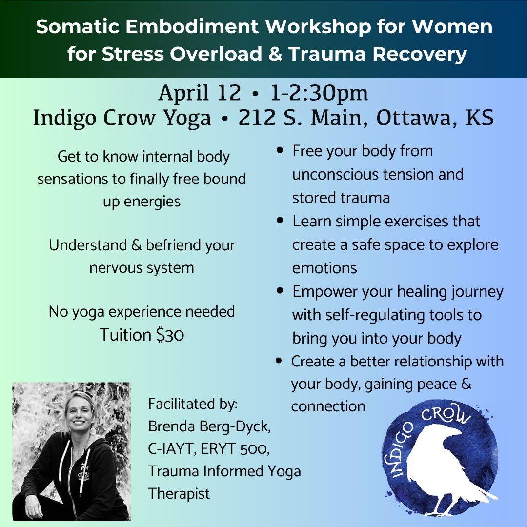 Reconnect. Release. Recover. \ud83c\udf1f Somatic Embodiment Workshop for Women \ud83c\udf1f