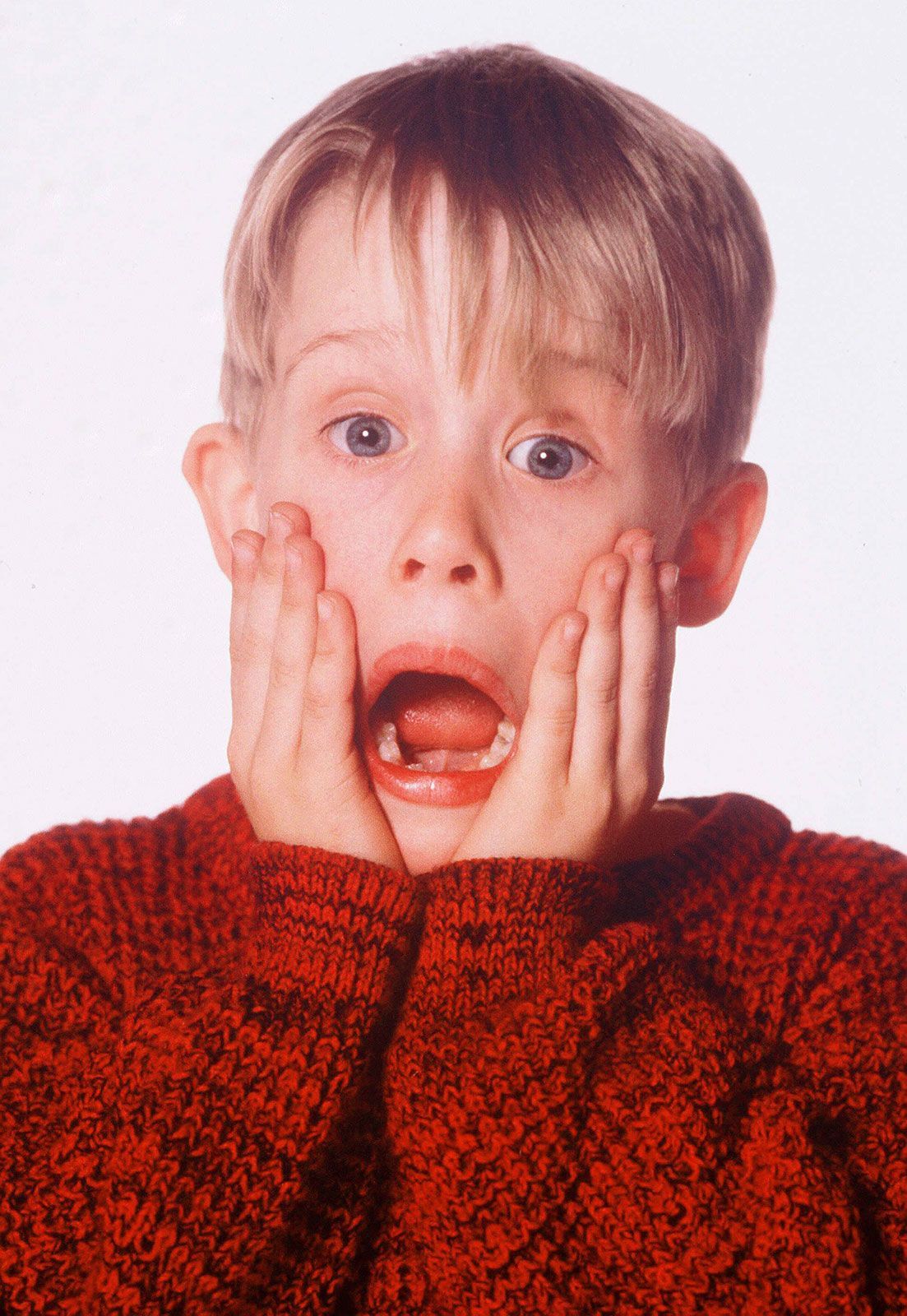 Macaulay Culkin with Home Alone