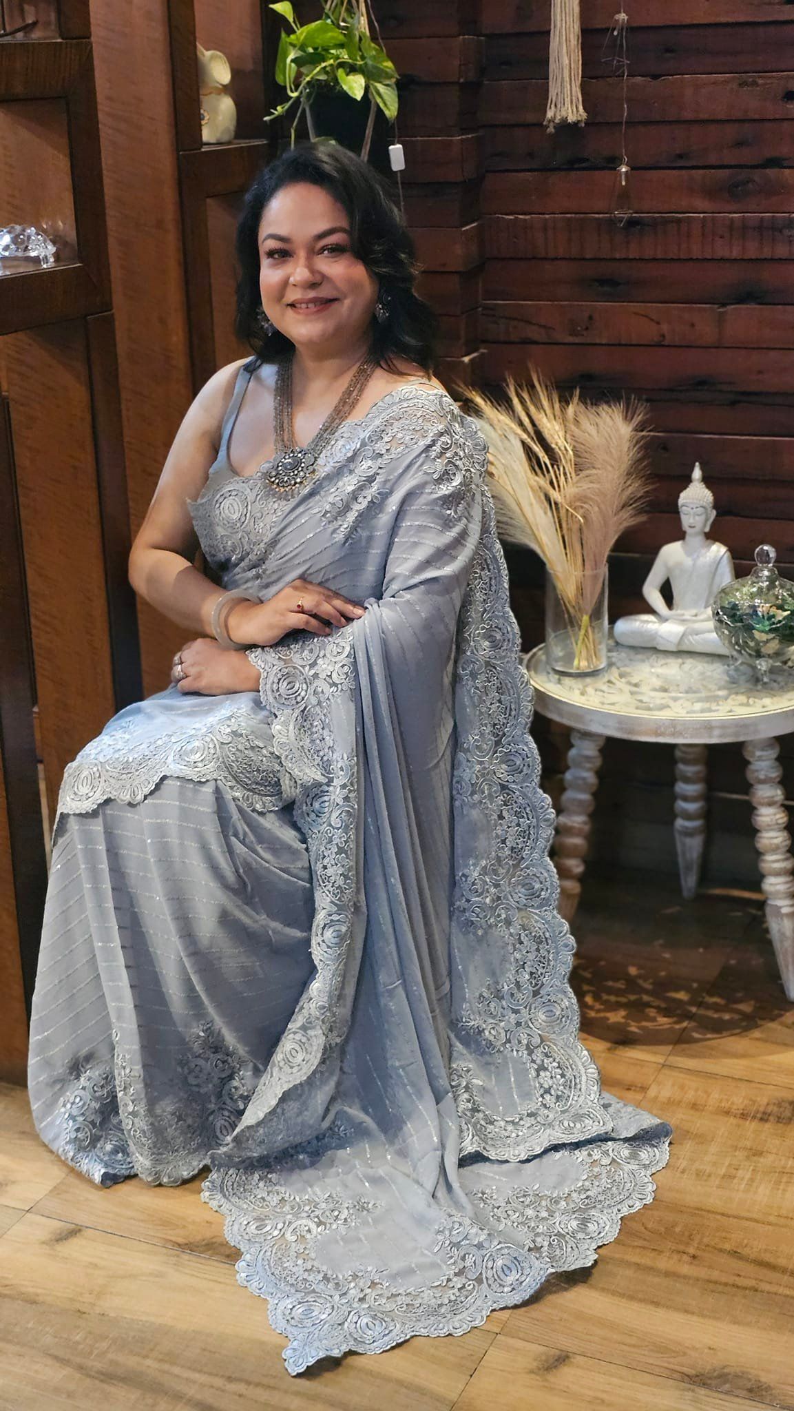 Designer Partywear Saris