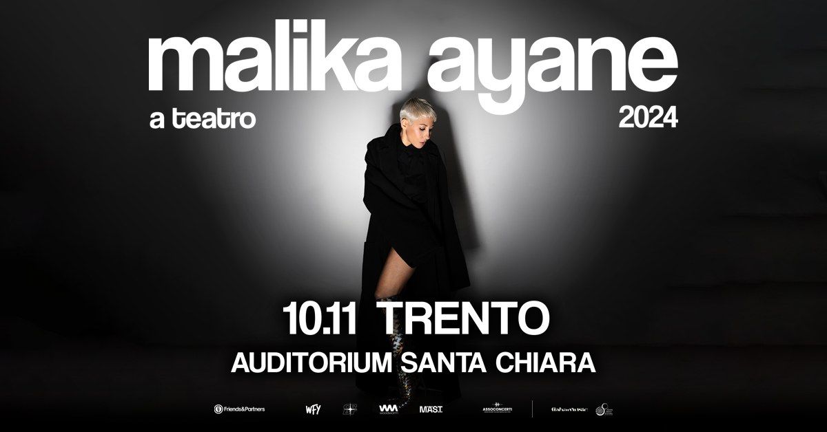 MALIKA AYANE | Auditorium Santa Chiara, Trento