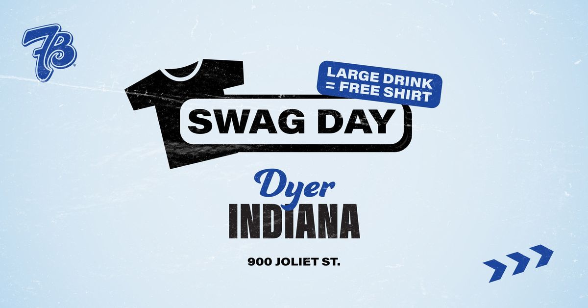 FREE SHIRTS | SWAG DAY | DYER, IN!!