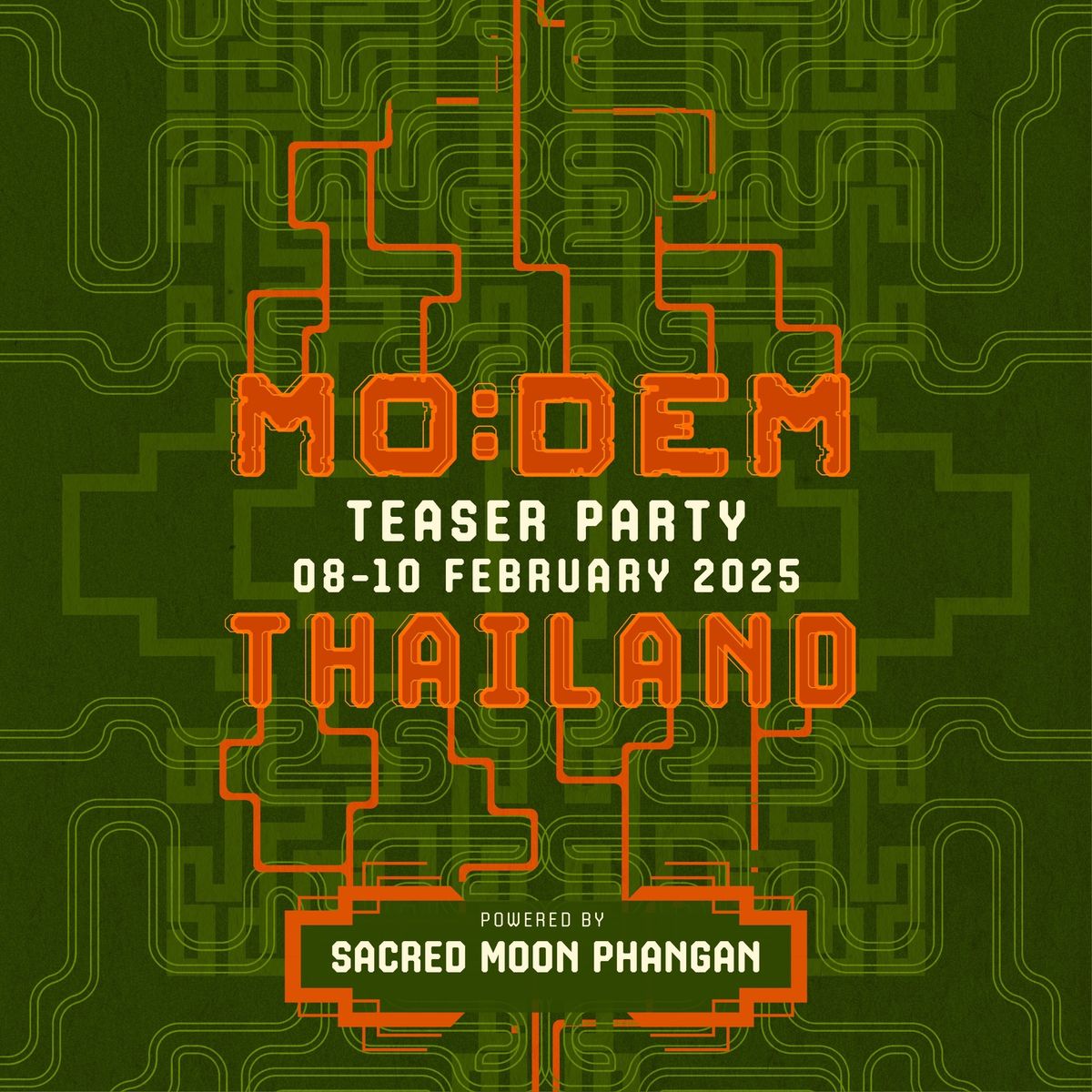 Teaser of MODEM Festival Thailand KOH PHANGAN