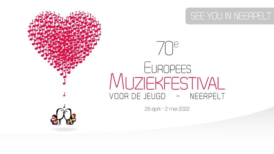 70th European Music Festival for Young People, EMJ Neerpelt, Peer, 29 April  to 1 May