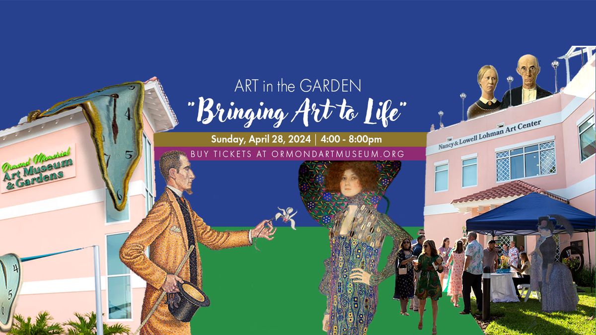[SOLD OUT] Art in the Garden: Bringing Art to Life