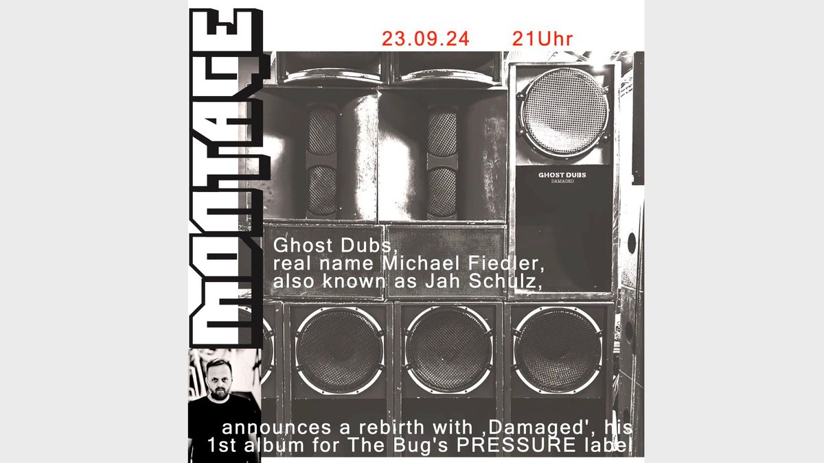 Ghost Dubs: Damaged \u2013 Gespr\u00e4ch und Listening Session mit Michael Fiedler