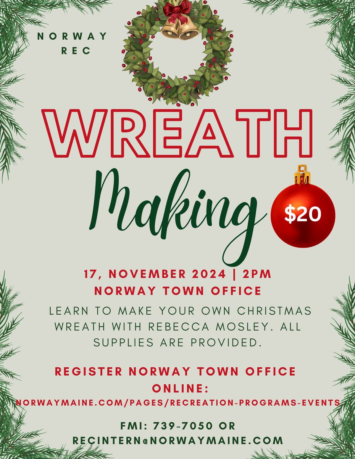 Wreath Making 