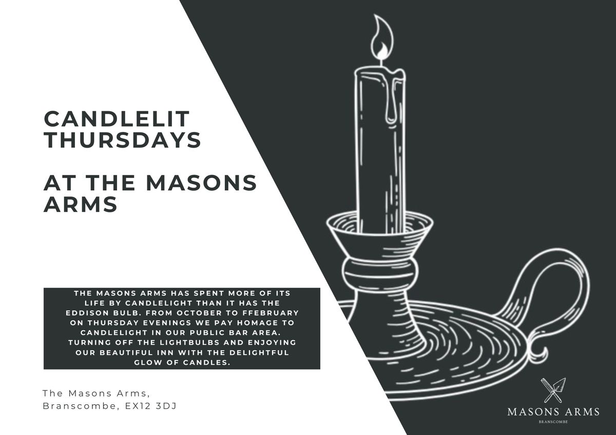 Candlelit Thursdays at The Masons Arms