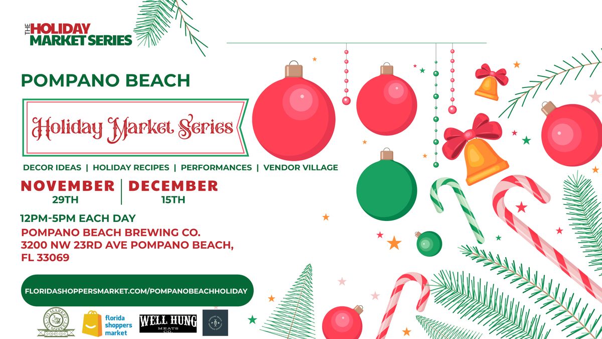 Pompano Beach Holiday Market Series